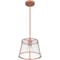 Quoizel Piccolo Pendant Min I Pendant 1 Light Matte Rose Gold QPP5612MRG - alternate 3